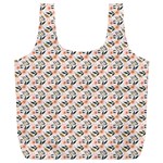 Pink Floral Love Full Print Recycle Bag (XL) Front