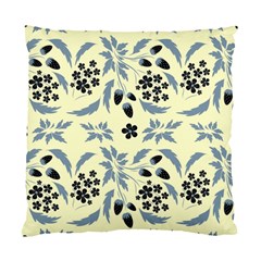 Folk Flowers Art Pattern Floral  Surface Design  Seamless Pattern Standard Cushion Case (one Side) by Eskimos