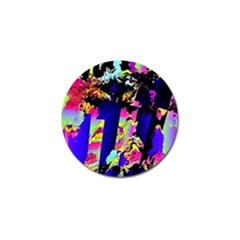 Neon Aggression Golf Ball Marker (10 Pack) by MRNStudios