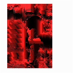 Red Light Large Garden Flag (two Sides) by MRNStudios