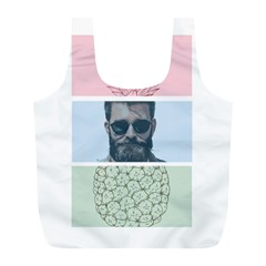 Summer Love Full Print Recycle Bag (l) by designsbymallika