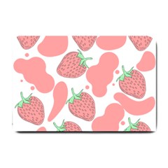 Strawberry Cow Pet Small Doormat  by Magicworlddreamarts1