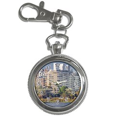 Urban Coastal Scene, Montevideo Uruguay Key Chain Watches by dflcprintsclothing