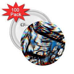 Rainbow Vortex 2.25  Buttons (100 pack) 