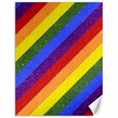 Lgbt Pride Motif Flag Pattern 1 Canvas 12  X 16  by dflcprintsclothing