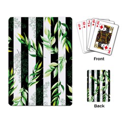 Minimal Stripes Pattern Playing Cards Single Design (rectangle)