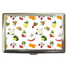Fruits, Vegetables And Berries Cigarette Money Case by SychEva