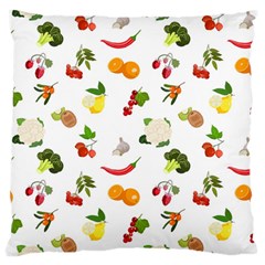 Fruits, Vegetables And Berries Standard Flano Cushion Case (one Side) by SychEva