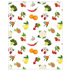 Fruits, Vegetables And Berries Drawstring Bag (small) by SychEva