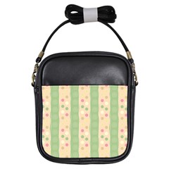 Circular Minimal Art Girls Sling Bag by designsbymallika