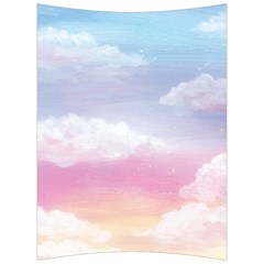 Evening Sky Love Back Support Cushion by designsbymallika