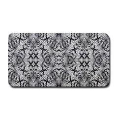 Black And White Ornate Pattern Medium Bar Mats by dflcprintsclothing