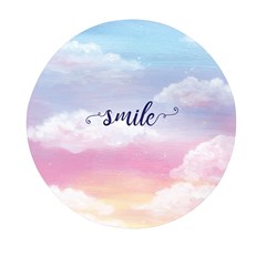 Smile Mini Round Pill Box (pack Of 5) by designsbymallika