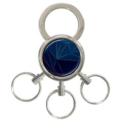 Luxda No 1 3-ring Key Chain by HWDesign