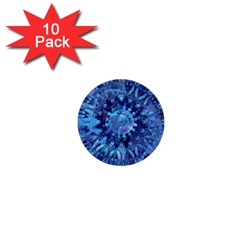 Fuzzball Mandala 1  Mini Buttons (10 Pack)  by MRNStudios