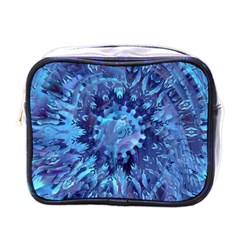 Fuzzball Mandala Mini Toiletries Bag (one Side) by MRNStudios