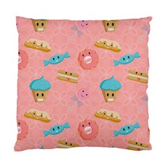 Toothy Sweets Standard Cushion Case (one Side) by SychEva