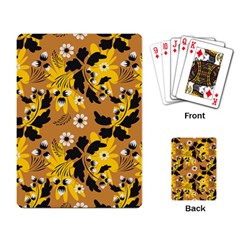 Folk Flowers Art Pattern  Playing Cards Single Design (rectangle) by Eskimos