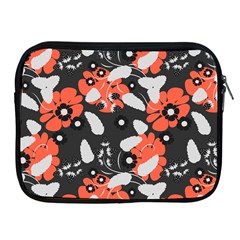 Folk Flowers Art Pattern Floral   Apple Ipad 2/3/4 Zipper Cases by Eskimos