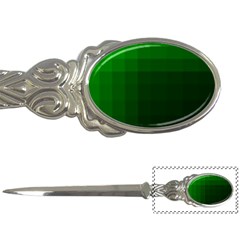 Zappwaits-green Letter Opener by zappwaits