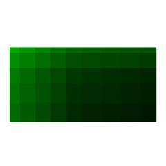 Zappwaits-green Satin Wrap