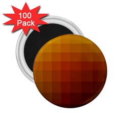 Zappwaits - Color Gradient 2 25  Magnets (100 Pack)  by zappwaits