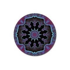 Framed Mandala Magnet 3  (round) by MRNStudios