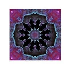 Framed Mandala Small Satin Scarf (square) by MRNStudios