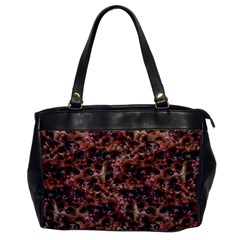 Warm Abstract Surface Print Oversize Office Handbag by dflcprintsclothing