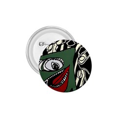 Monster Bird Portrait Illustration 1 75  Buttons by dflcprintsclothing