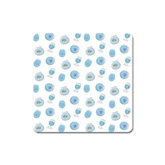 Aquarium With Fish Square Magnet by SychEva