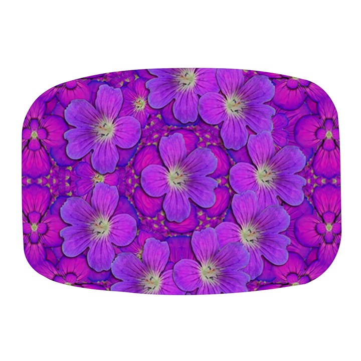 Fantasy Flowers In Paradise Calm Style Mini Square Pill Box