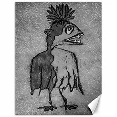 Sketchy Style Bird Drawing Canvas 12  X 16  by dflcprintsclothing