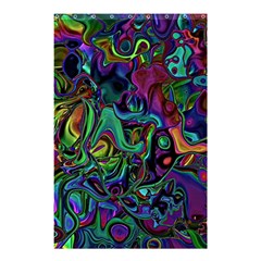 Brain Melt Shower Curtain 48  X 72  (small)  by MRNStudios