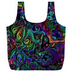 Brain Melt Full Print Recycle Bag (xxxl) by MRNStudios