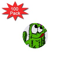 Cactus 1  Mini Buttons (100 Pack)  by IIPhotographyAndDesigns