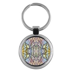 Ink Paint Repeats Key Chain (Round)