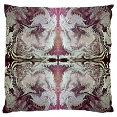 White Burgundy Repeats Standard Flano Cushion Case (two Sides) by kaleidomarblingart