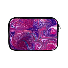 Painted Feathers Apple Ipad Mini Zipper Cases by kaleidomarblingart