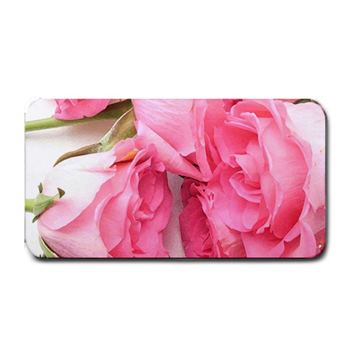 Scattered magenta roses Medium Bar Mats