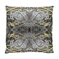 Winter Garden Repeats Standard Cushion Case (two Sides) by kaleidomarblingart