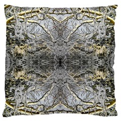 Winter Garden Repeats Standard Flano Cushion Case (two Sides) by kaleidomarblingart