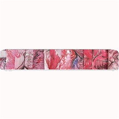 Pink Marbling Collage Small Bar Mats by kaleidomarblingart