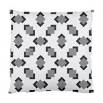 Black White Minimal Art Standard Cushion Case (Two Sides) Front