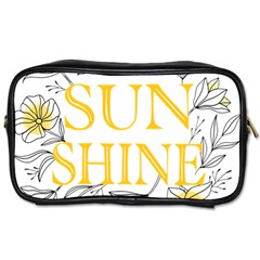 Be The Sunshine Toiletries Bag (two Sides) by designsbymallika