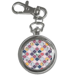 Ethnic Print Multicolor Key Chain Watches by designsbymallika