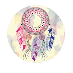 Boho Dreamcatcher Love Mini Round Pill Box (pack Of 5)