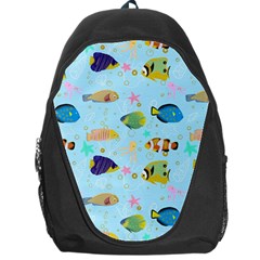 Underwater World Backpack Bag by SychEva