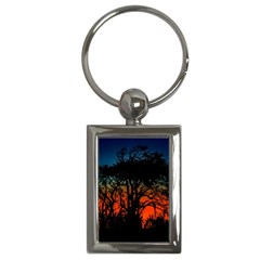 Sunset Colorful Nature Scene Key Chain (rectangle) by dflcprintsclothing