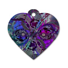 Ignatius Dog Tag Heart (one Side) by MRNStudios